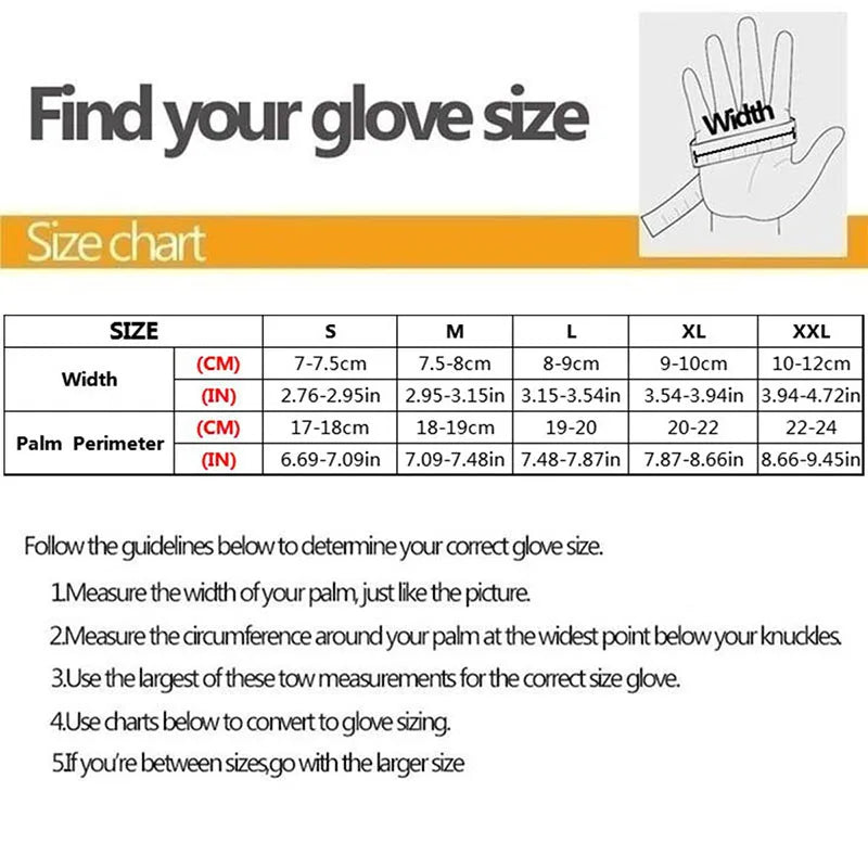 Touchscreen Warm Gloves for Women And Men Waterproof Windproof Non-Slip Winter Cycling Driving Motorcycle Ski Gloves