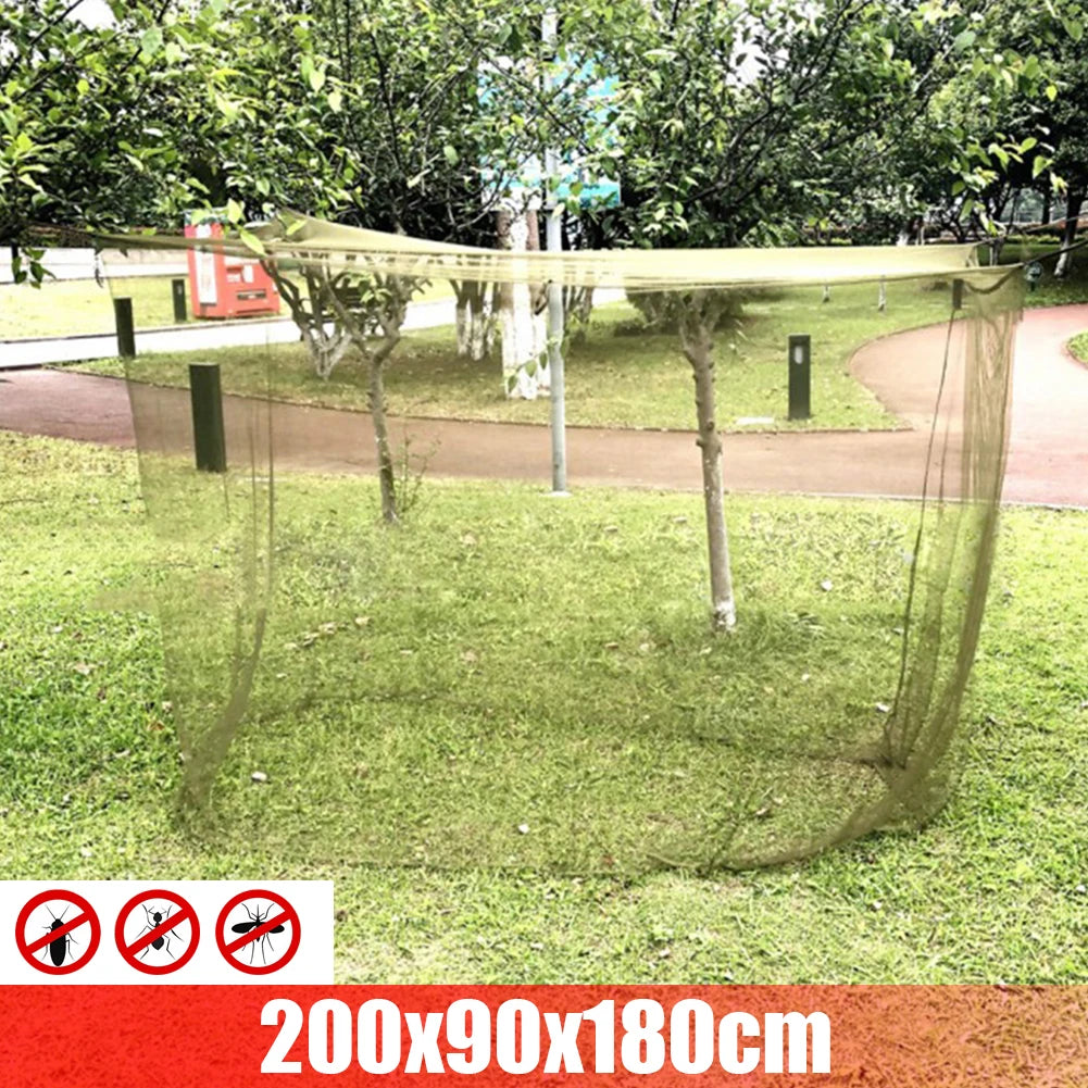 Outdoor Camping Mosquito Net Lightweight Portable Camping Mosquito Canopy Netting Sleeping Mesh Tent Outdoor Tool