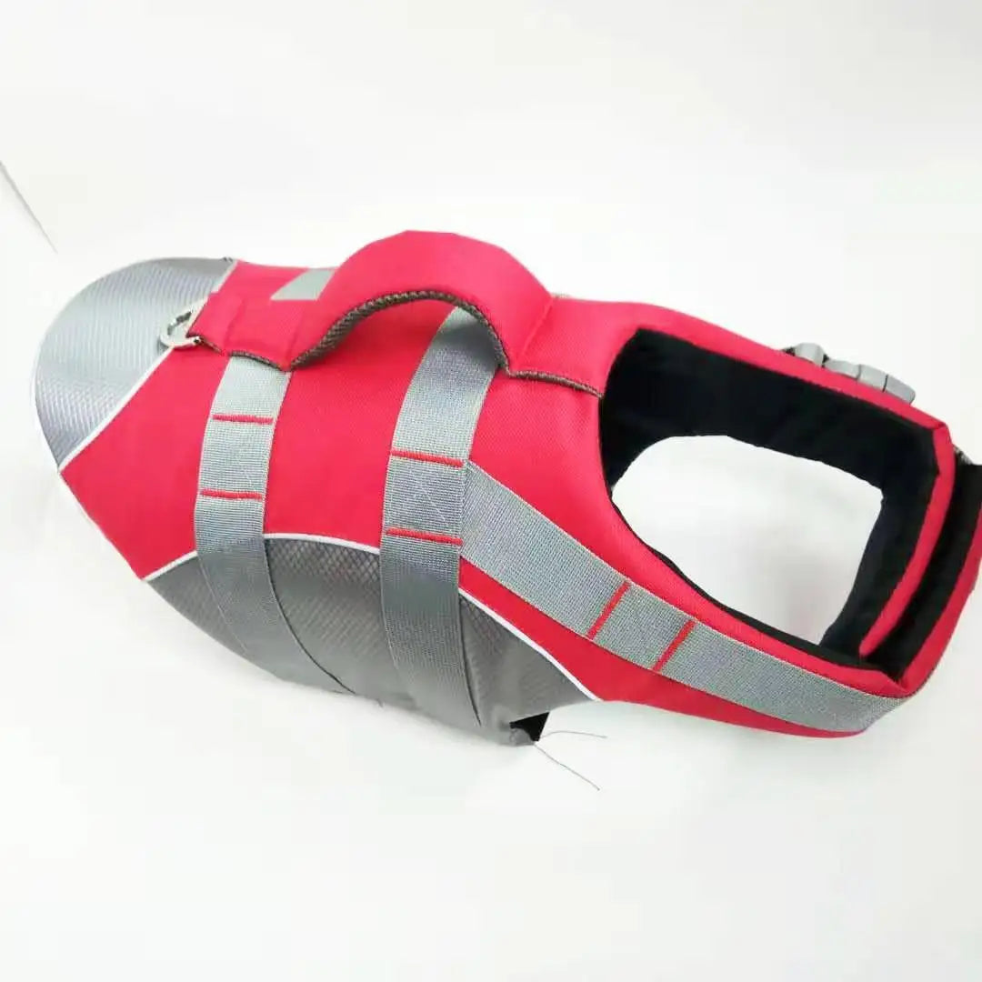 Dog Life Jacket 2-in-1 Swimsuit Harness Adjustable Buoyancy Vest Small Dogs