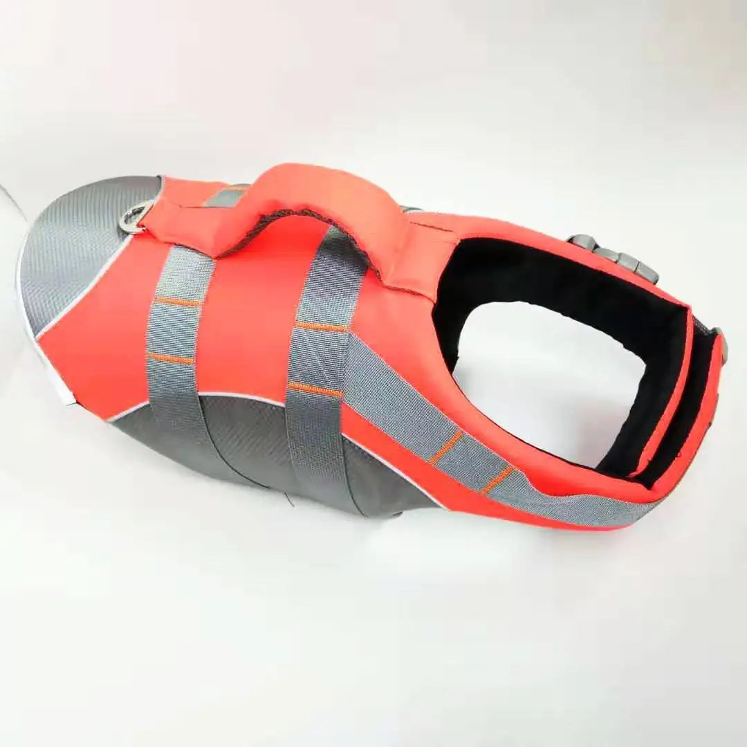 Dog Life Jacket 2-in-1 Swimsuit Harness Adjustable Buoyancy Vest Small Dogs
