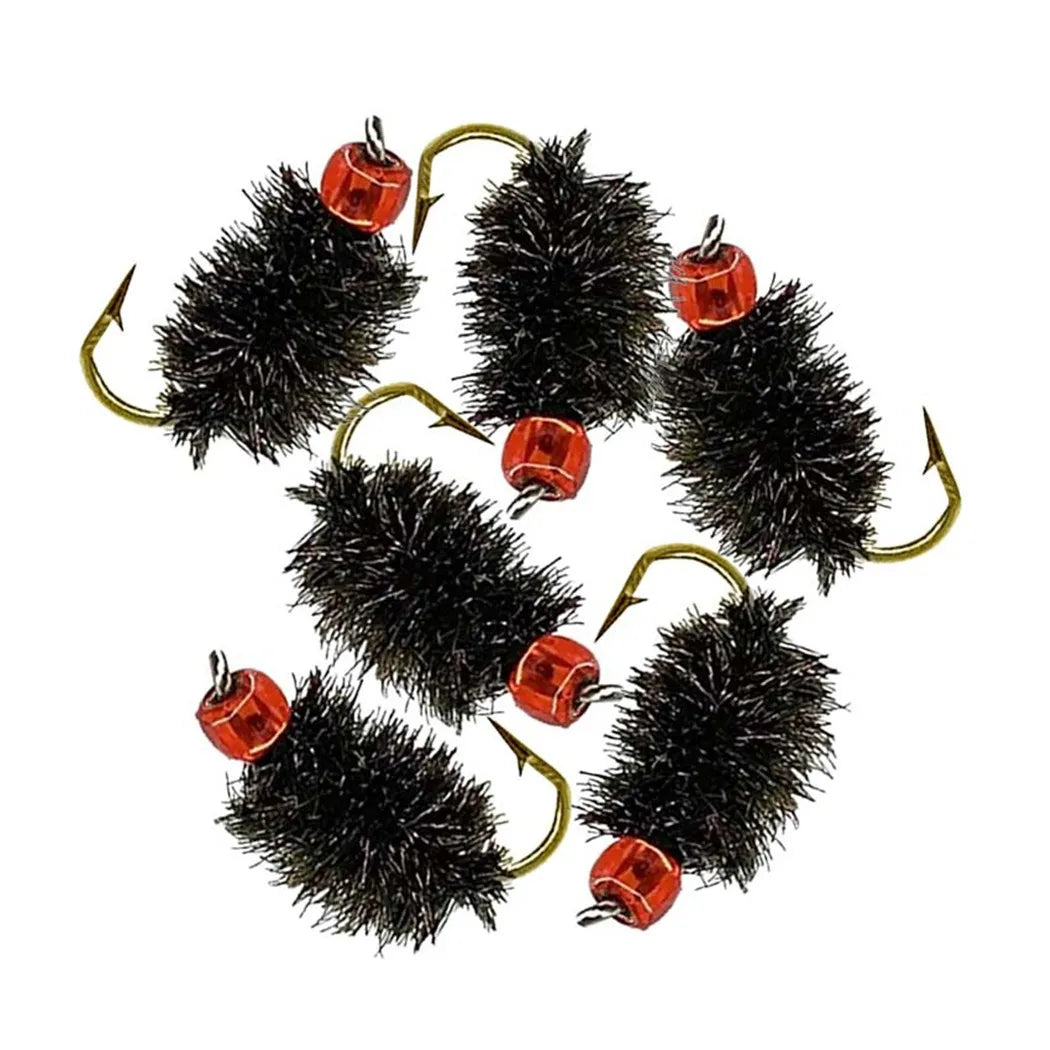 40-148Pieces/Box Trout Fly Fishing Assorted Flies Kit Nymph Dry Wet Flies Fishing Fly Lure