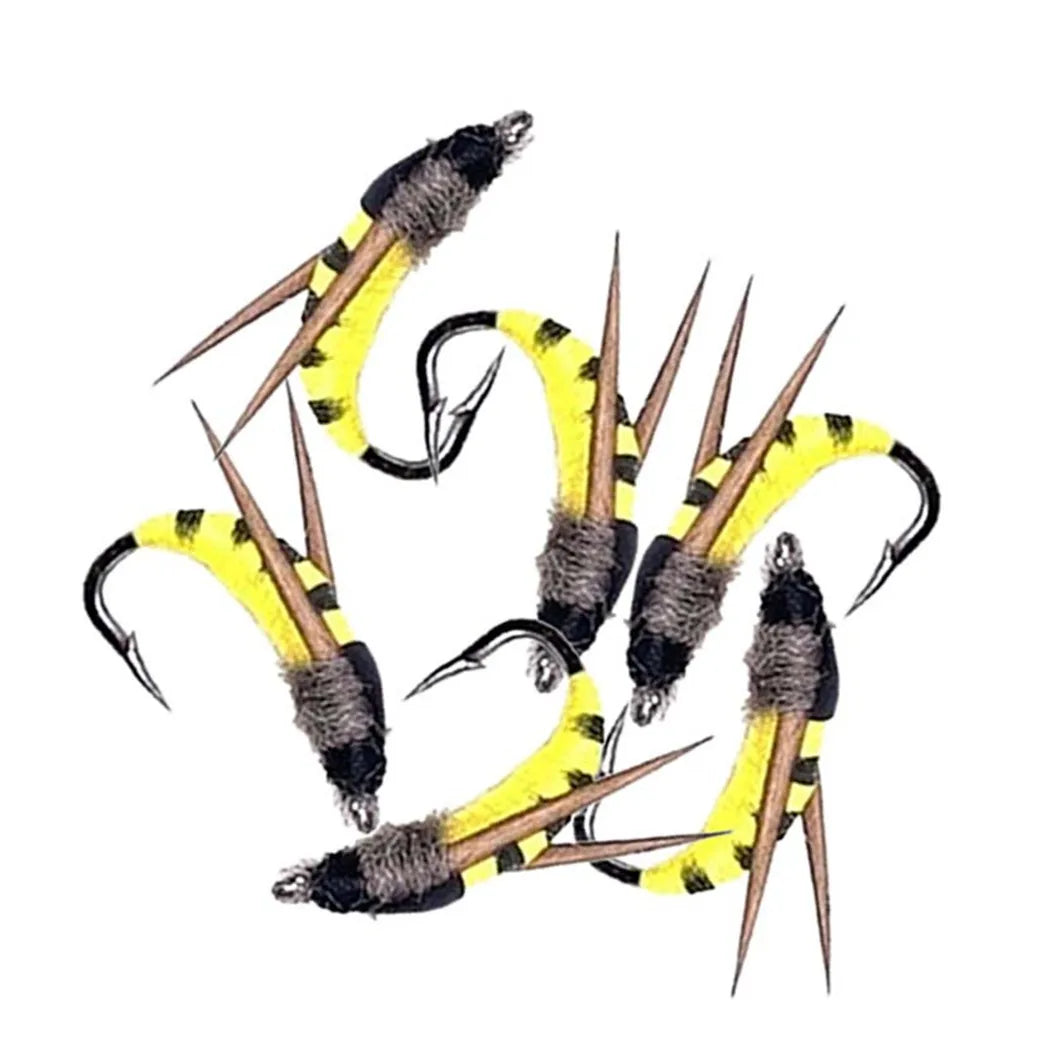 40-148Pieces/Box Trout Fly Fishing Assorted Flies Kit Nymph Dry Wet Flies Fishing Fly Lure