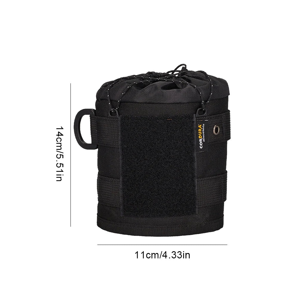 Gas Can Protective Cover Outdoor Tactical Fuel Gas Can Tank Protective Case Anti-Fall Gasoline Canister Gas Can Cylinder Case