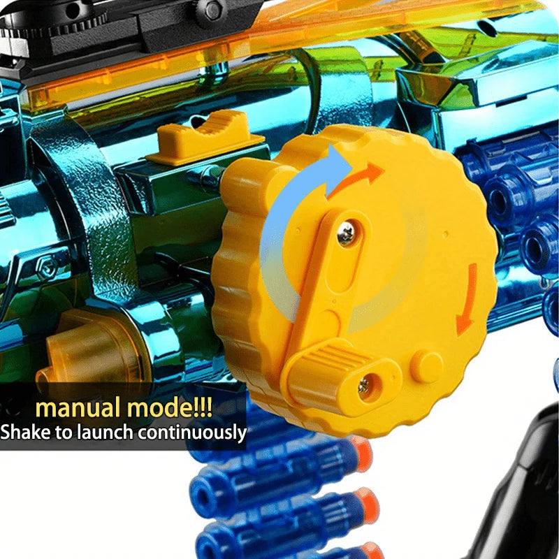 Big Pineapple Toy Soft Bullet Gun, Manual/electric Operation Mode, Suitable for Outdoor Games