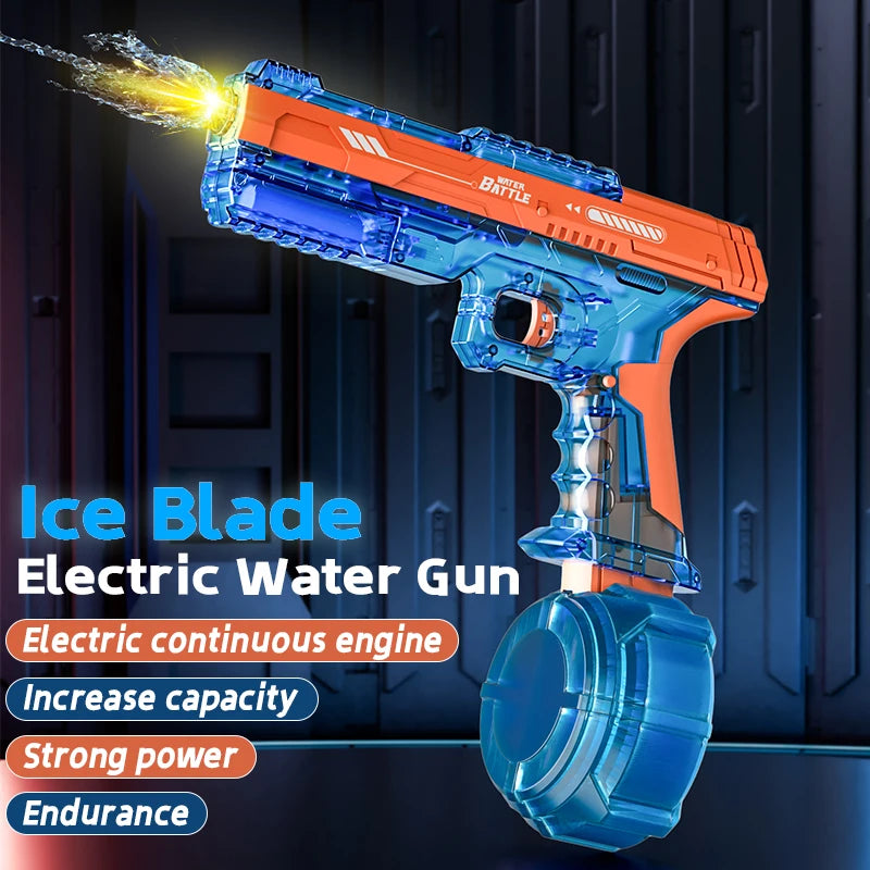 Electric Water Gun Toys Bursts Children's High-pressure Strong Charging Energy Water Automatic Water Spray Children's Toy Guns