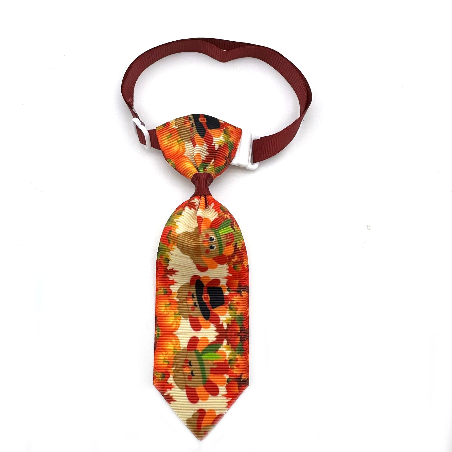 50pcs Fall Pet Dog Bow Tie Adjustable Pet Collar Thanksgiving Style Dog Necktie Ties for Small Dog Grooming Pet Acessories