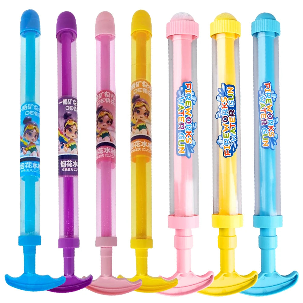 Fireworks Water Gun Water Spray Toy Large Capacity Tube Beach Water Fighting Toy Outdoor Water Toy for Concerts Water Festivals