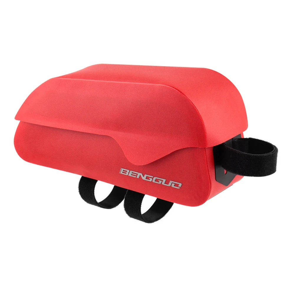 Bicycle Magnetic Lid Top Tube Bag Bicycle Front Frame Bag Cycling Pouch for Mountain Road Bike