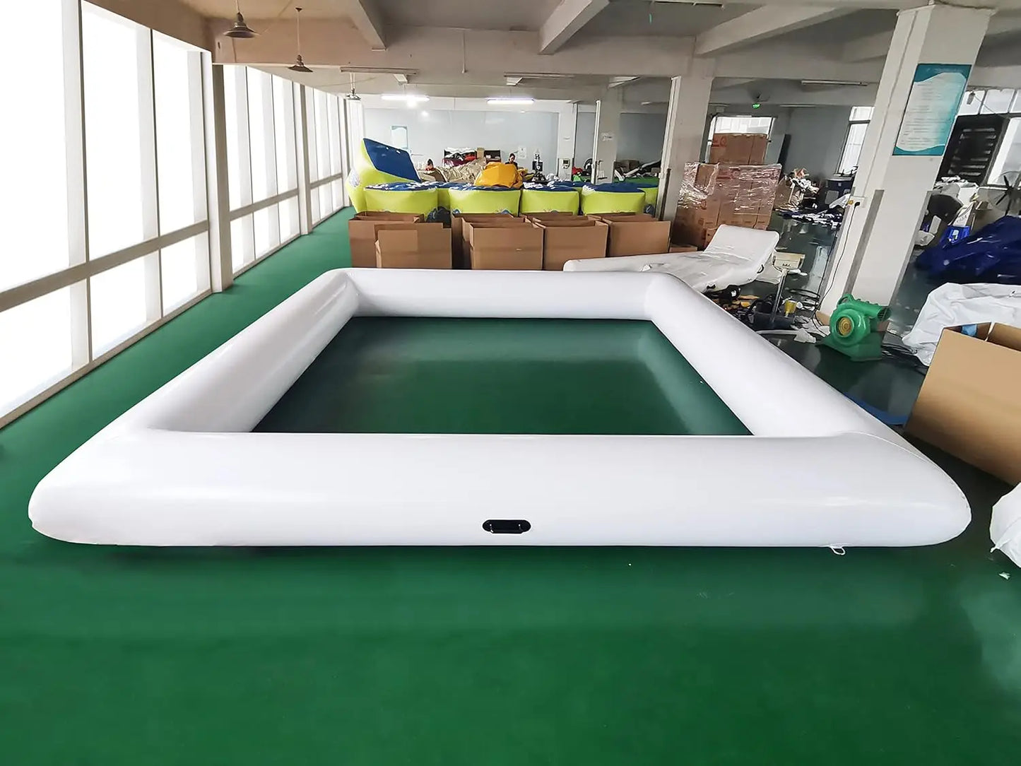 (IN STOCK) Customization Outdoor Amusement Inflatable Bumper Car Go Kart Track inflatable go kart race tracks without cars