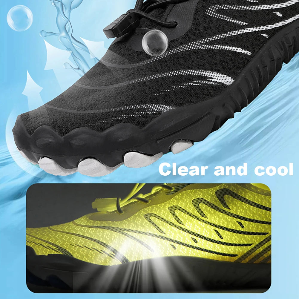 Unisex Water Shoes New Conductive Grounded Shoes Quick-Dry Aqua Shoes Non Slip Lightweight Barefoot Shoes for Water Sports