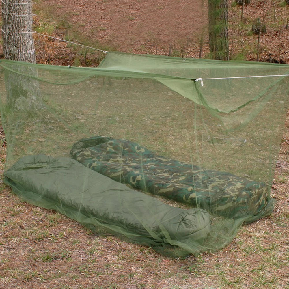 Outdoor Camping Mosquito Net Lightweight Portable Camping Mosquito Canopy Netting Sleeping Mesh Tent Outdoor Tool