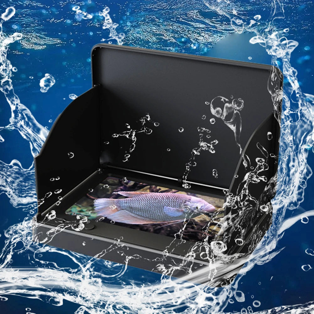 Underwater Fishing Camera 4.3 Inch IPS Monitor Ice Fishing Camera Night Vision Video Fish Cam Waterproof Fish Finder for ICE/Sea