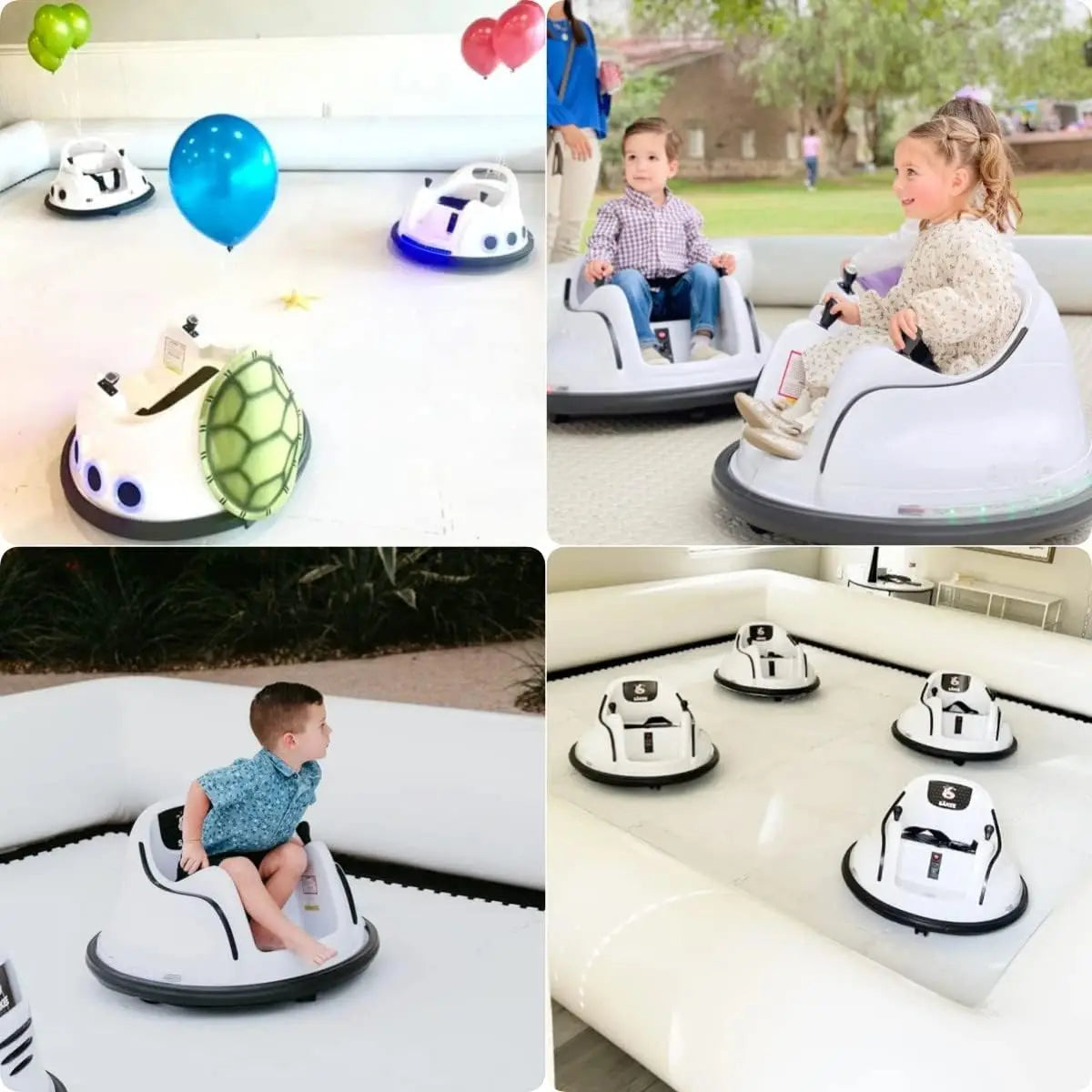 (IN STOCK) Customization Outdoor Amusement Inflatable Bumper Car Go Kart Track inflatable go kart race tracks without cars