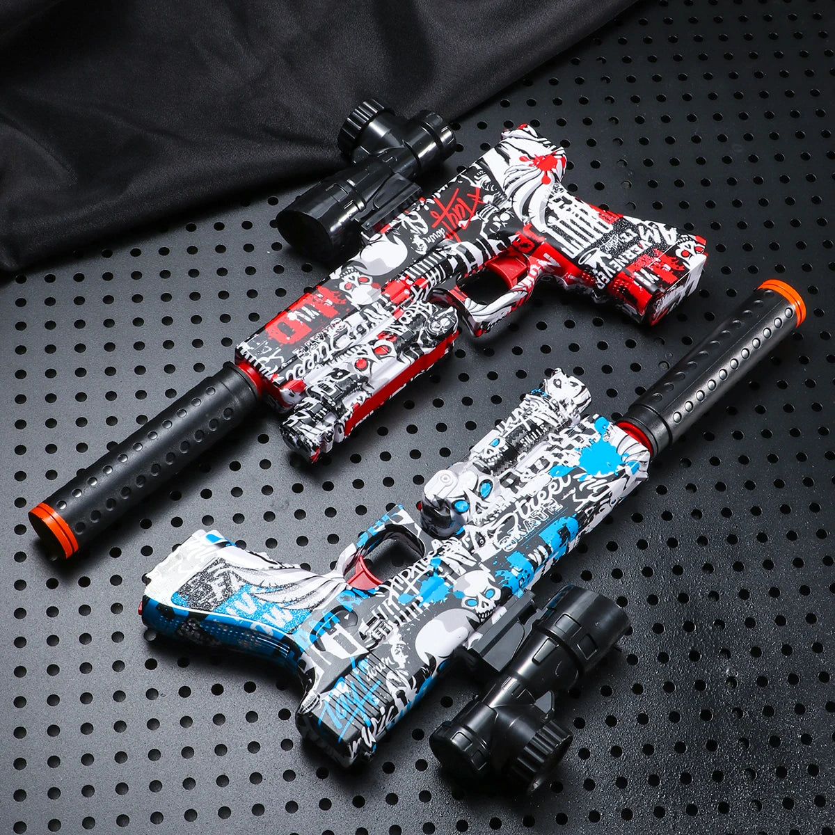 M4A1 Electric Blaster Gun Set, High Precision Shooting Toy, Perfect Automatic Outdoor Toy Gift for Birthday (Bullets Excluded)