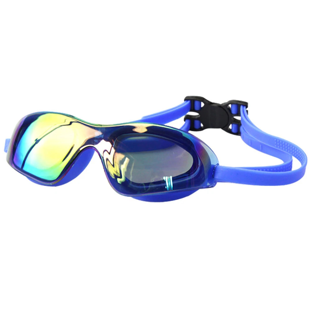 Swimming Goggles Professional Swim Glasses Adjustable Electroplate Diving Glasses No Leaking Swim Race Goggles for Women Men