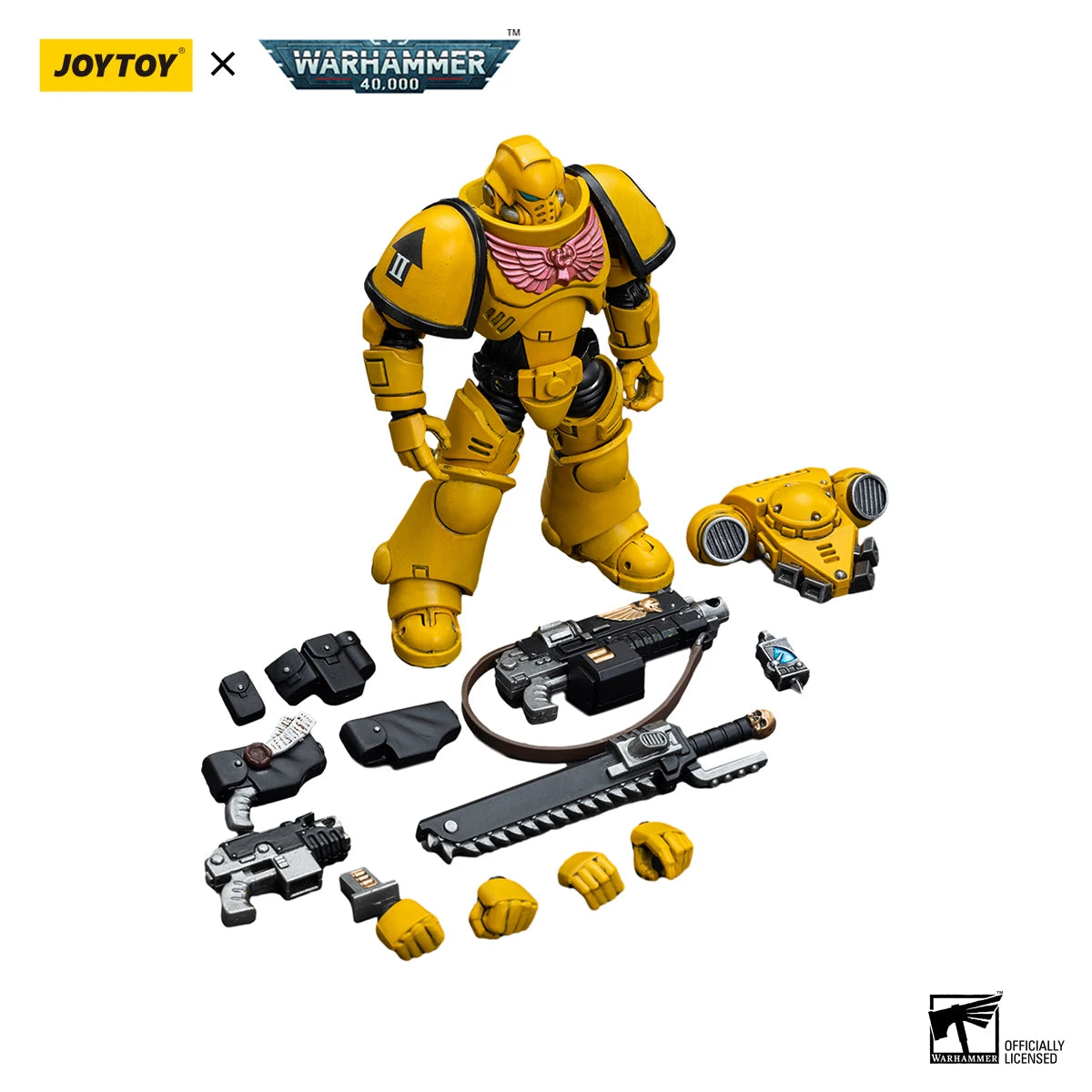 [IN STOCK] JOYTOY Warhammer 40K 1/18 Action Figures Imperial Fists Intercessors Model Toy