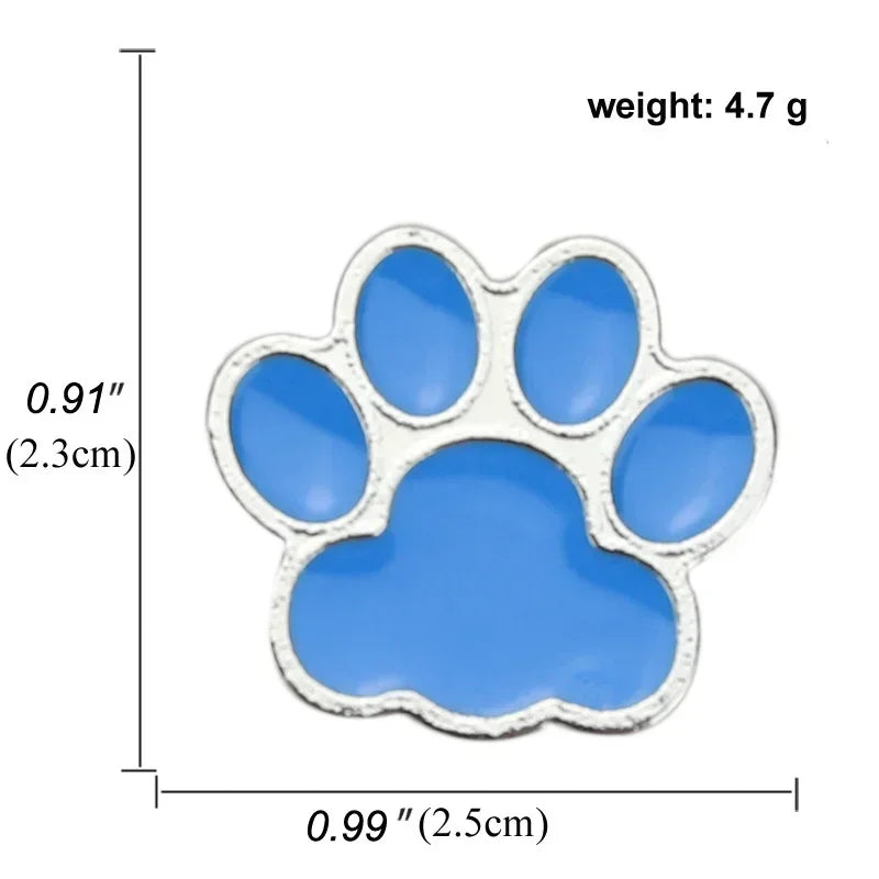 Jewelry Cat Claws Pin Bag Badges Brooches Button Footprints Gifts Accessories Dog Icon Clothes Paw Friends Enamel Shirts Metal