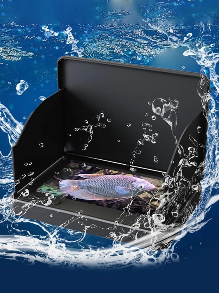Underwater Fishing Camera 4.3 Inch IPS Monitor Ice Fishing Camera Night Vision Video Fish Cam Waterproof Fish Finder for ICE/Sea