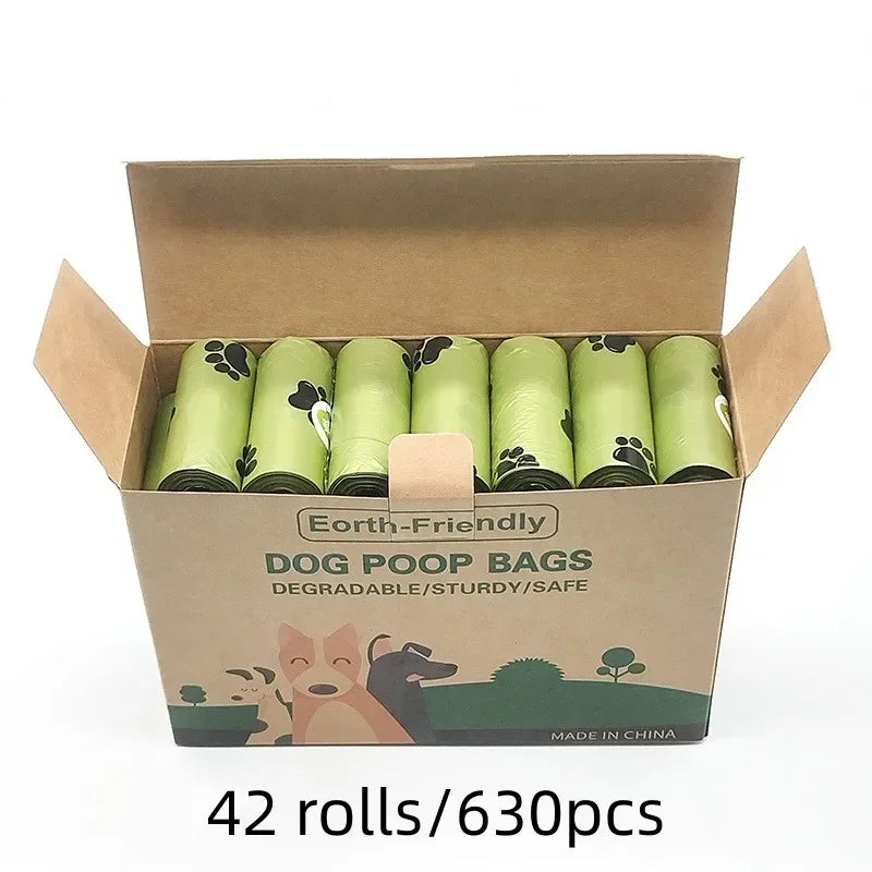 Dog Poop Bag Biodegradable Pet Garbage Bag Dog Poop Bags Dog Poop Bag Dispenser Dog Cleaning Supplies Dog Products for Dogs Gift
