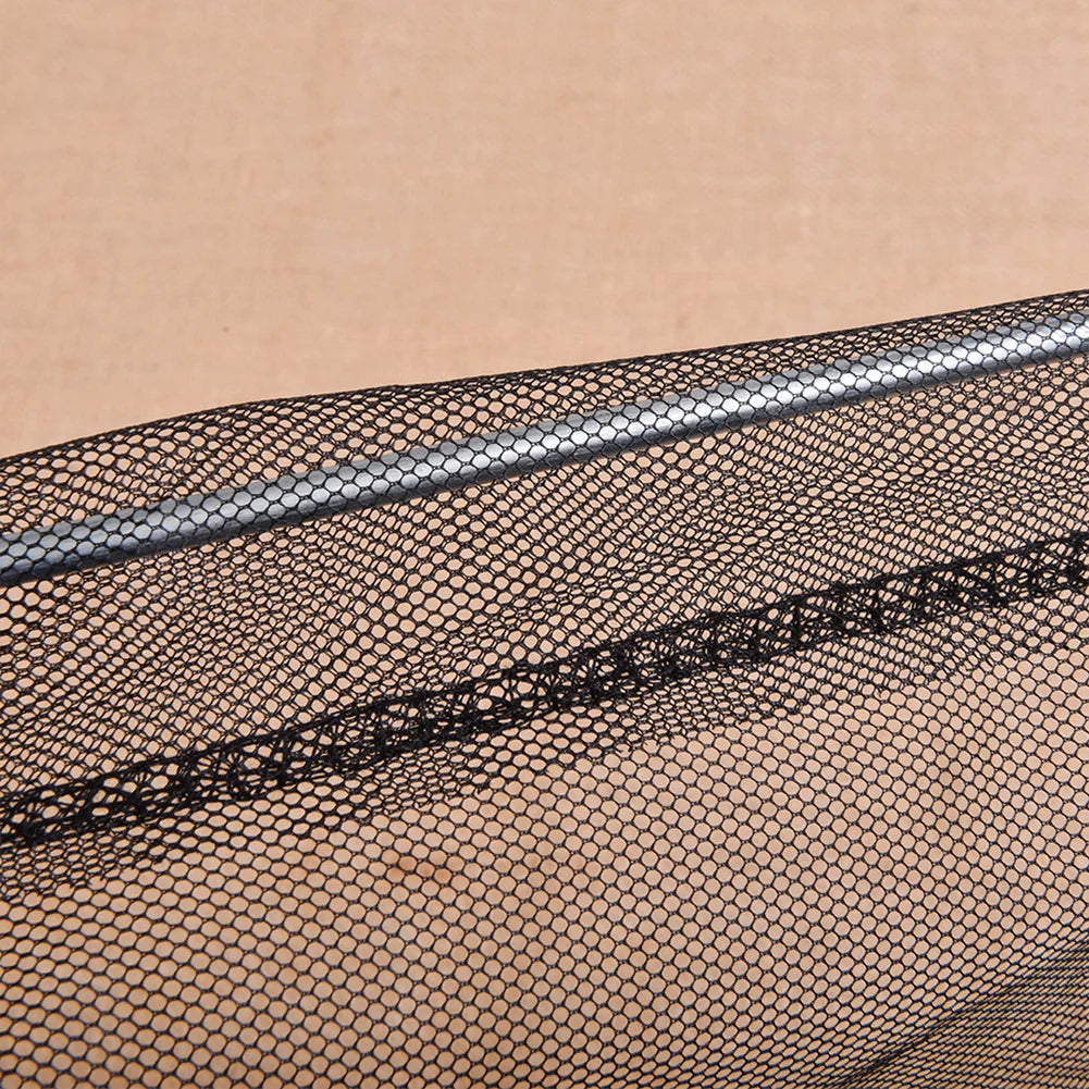 Folding Fishing Landing Net Aluminium Alloy Fishing Net Fly Fishing Net for Carp Fishing Catching Releasing