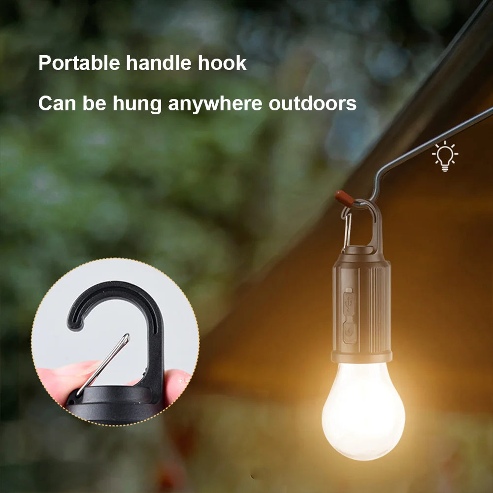 2-5PCS Solar Powered LED Lighting Lantern USB Charging Outdoor Tent Light Waterproof BBQ Atmosphere Light for Outdoor Camping