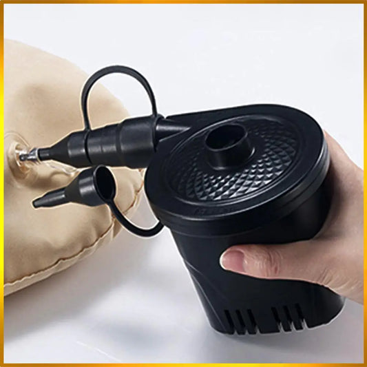 Air Filling Inflator Pump Lightweight Electric Inflatable Compressor for Swimming Ring Air Mattress Pool Bed