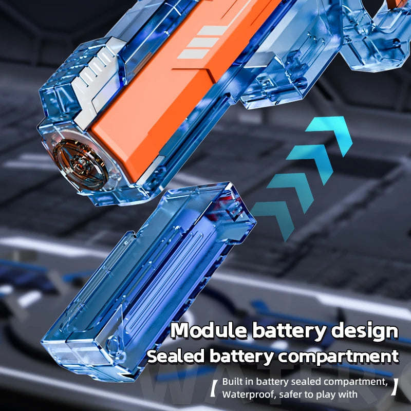 Electric Water Gun Toys Bursts Children's High-pressure Strong Charging Energy Water Automatic Water Spray Children's Toy Guns