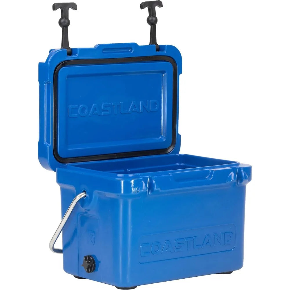 Premium Insulated Rotomolded Cooler for Everyday Use, Small Ice Chest Ideal for Tight Spaces, Soccer Games, and More