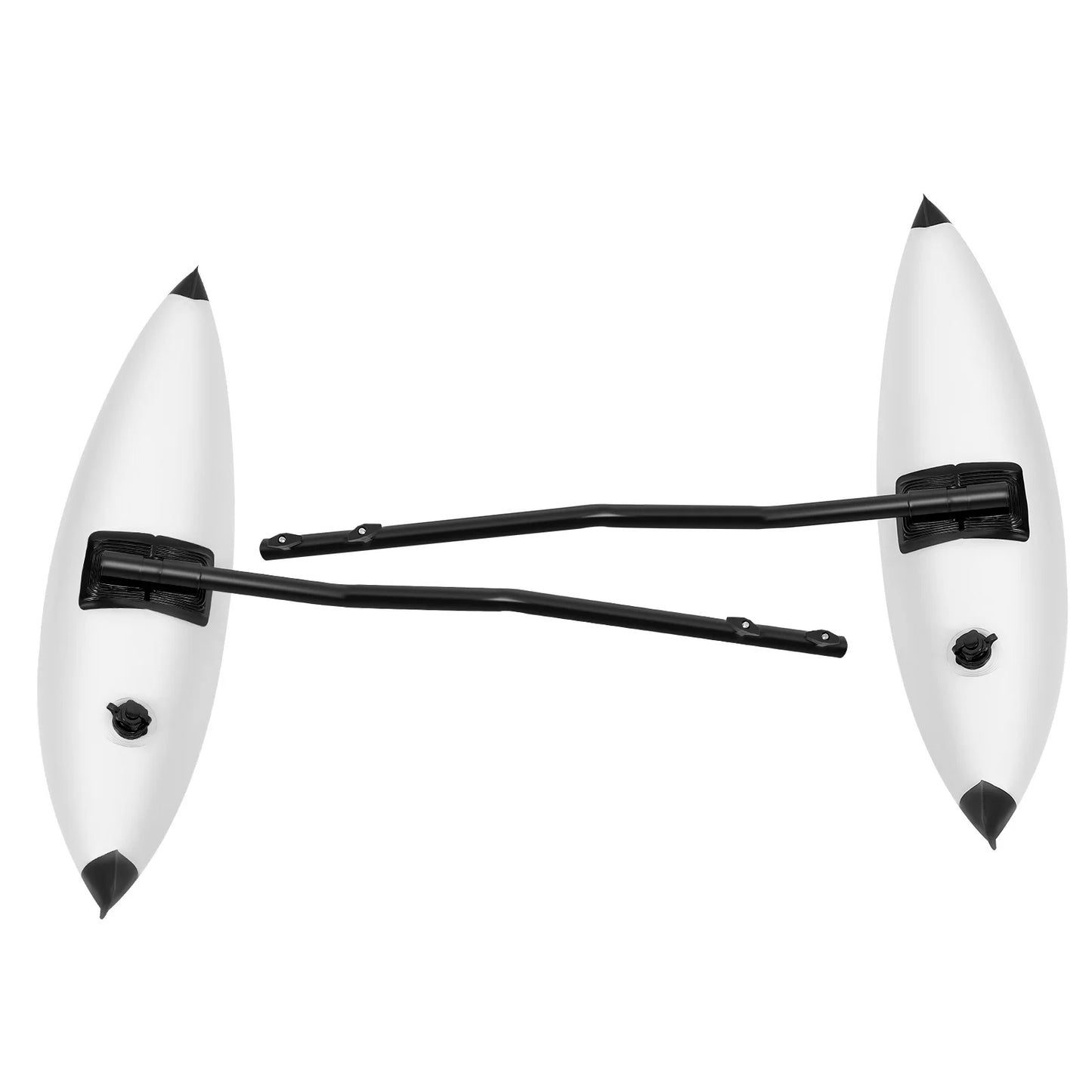 PVC Inflatable Outriggers With Sidekick Rods Connection Rod & Hardware Set Pontoon Fishing Float Tube Kit