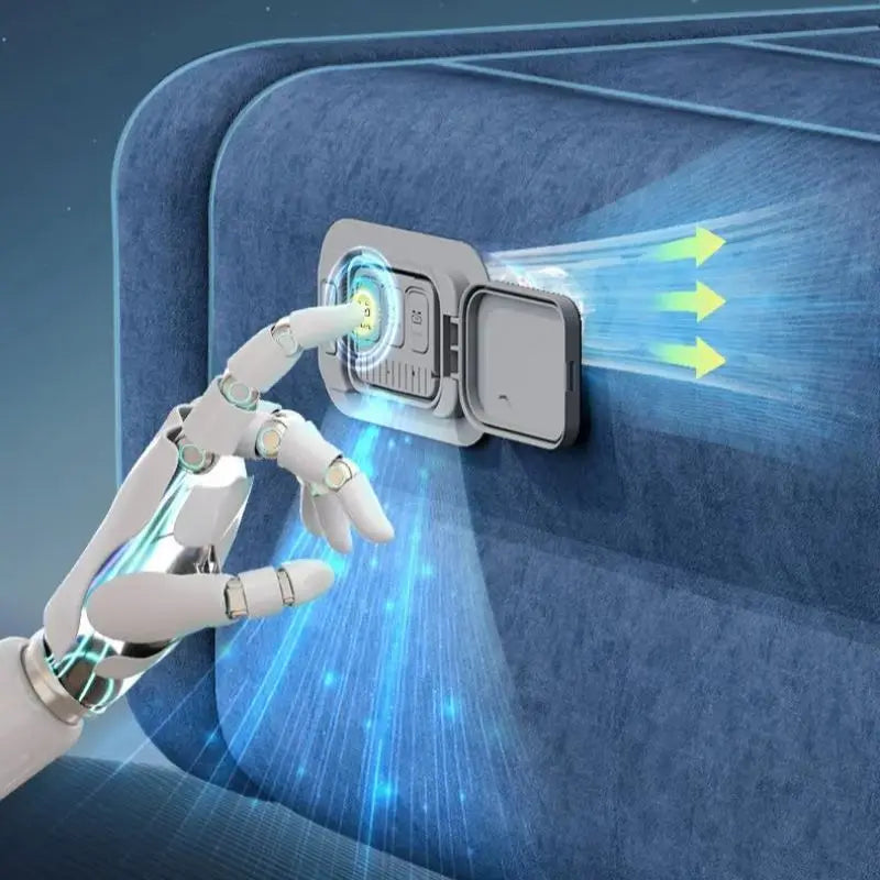 Flock Mattress Home Camping Car Rest Sleeping Bed Built-in Inflator Pump Automatic Inflatable Air Mat Folding Lazy Sofa Cushion