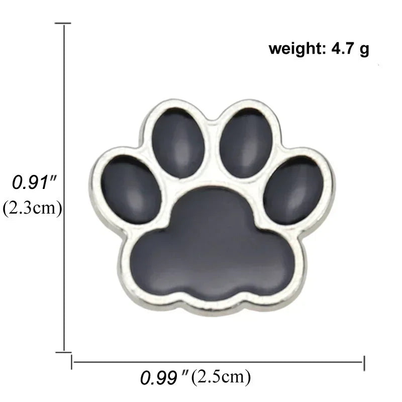 Jewelry Cat Claws Pin Bag Badges Brooches Button Footprints Gifts Accessories Dog Icon Clothes Paw Friends Enamel Shirts Metal