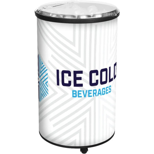 Ice Hawk | 72 qt Cooler with Wheels Durable Rotomolded Insulated