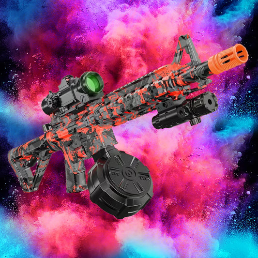 Electric Gel Ball Blaster Toys, Manual/Automatic Eco-Friendly Splatter Ball Blaster, Suitable For Outdoor Shooting Games