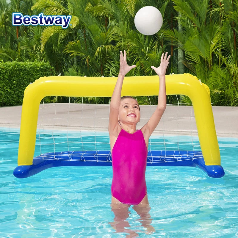 Bestway 52133 Inflatable Basketball Swim Set, Floating Pool Game, Water Balloon Swim Set, Inflatable Pool Game, Pool Toys