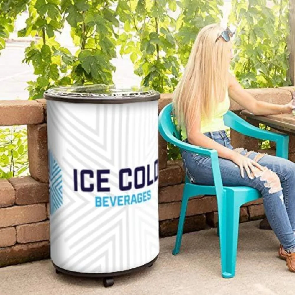Ice Hawk | 72 qt Cooler with Wheels Durable Rotomolded Insulated