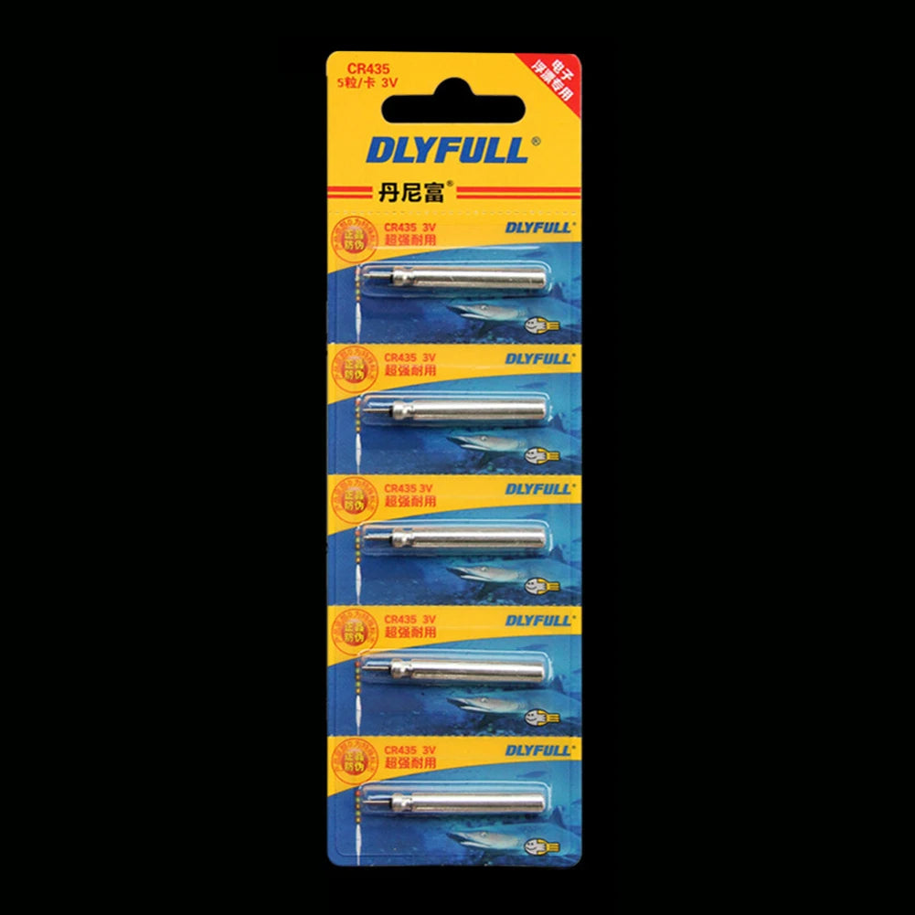 10/20pcs Fishing Floats Battery CR425 322 435 435 311 Night Fishing Floats Lithium Battery Electric Floats Battery Fishing Tool