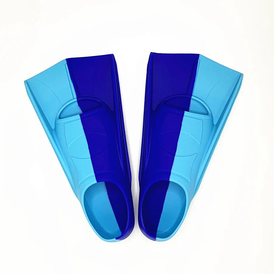 Comfortable Silicone Swim Fins Kids &Adults-Suitable Size for Beginners in Swimming,Diving-Ideal for Training Water Activities