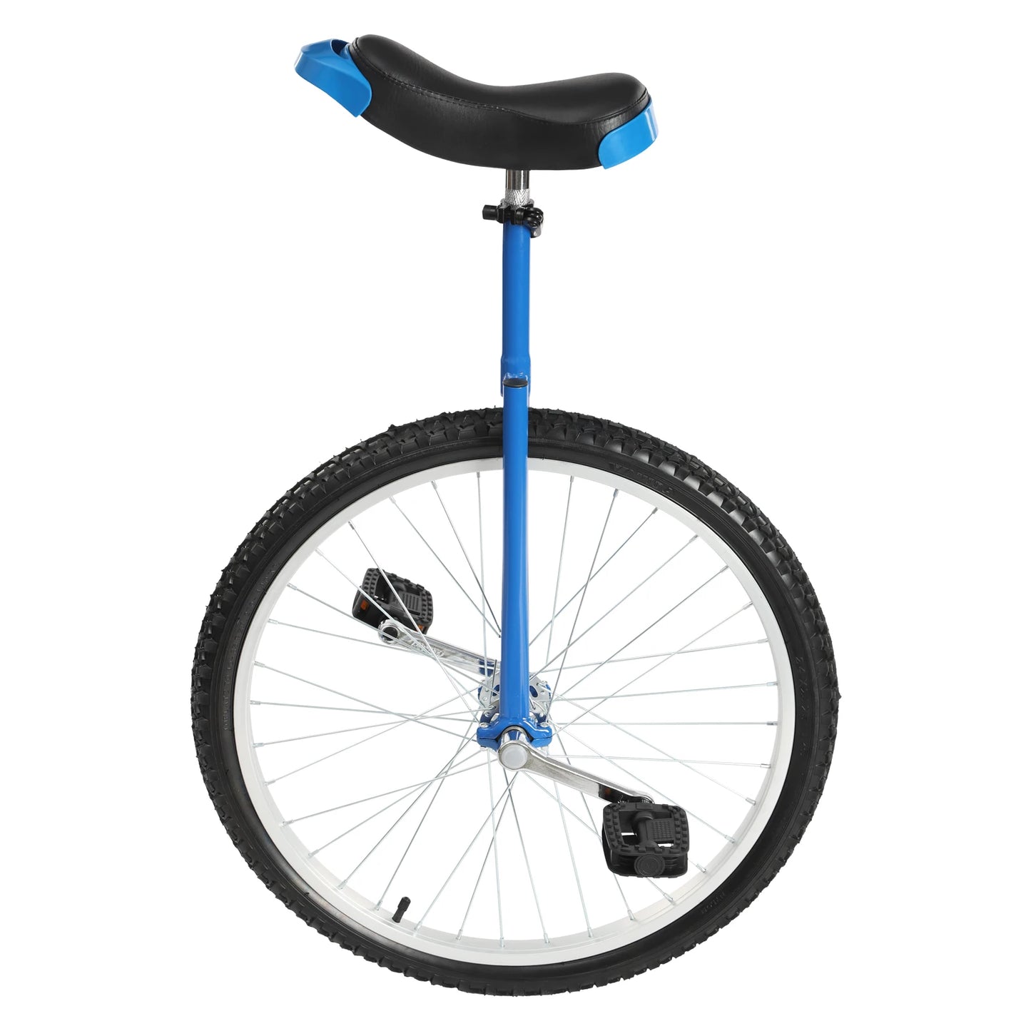 24-inch Wheel Unicycle Height Adjustable Unicycle Black/Yellow/Blue/Red Steel One Wheel Bike For Cycling Balance Training