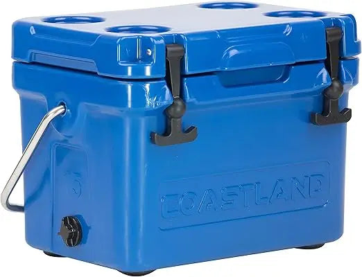 Premium Insulated Rotomolded Cooler for Everyday Use, Small Ice Chest Ideal for Tight Spaces, Soccer Games, and More
