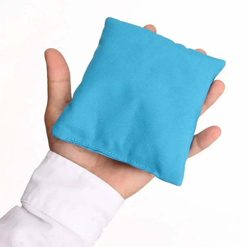 8PCS Cornhole Bean Bags Set Corn Filled Cornhole Cloth Bags Training Equipment For Outdoors Cornhole Game Supplies Kids Toy