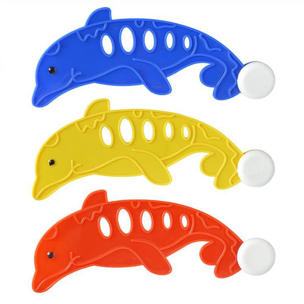1setSummer Children Swimming Octopus Pool Diving Toys Water Sports Water Play Toys Diving Stick Gem Set Underwater Grabbing