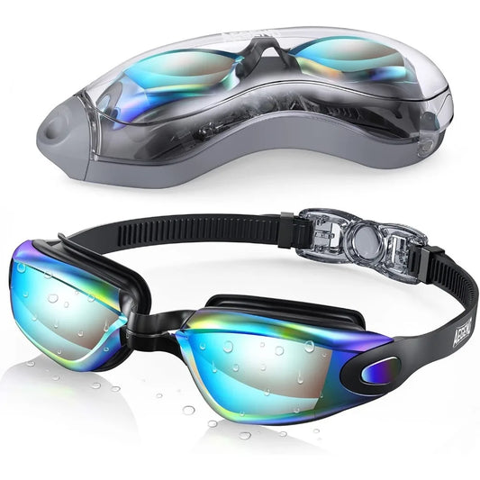 Aegend Swim Goggles, Swimming Goggles No Leaking Full Protection Adult Men Women Youth