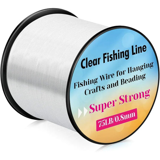 Strong Fishing Line Clear Acejoz Fishing Wire 0.3mm 0.45mm 0.8mm Invisible Hanging Wire Nylon String Heavy Duty Monofilament Li
