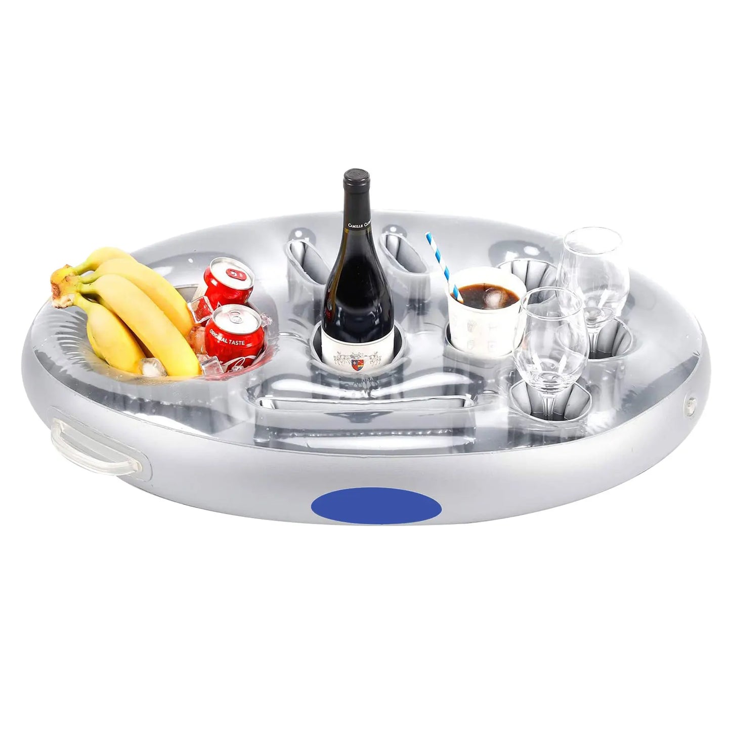 Floating Drinks Holder - Pool Drinks Stand Floats Floating Bar Pool Accessories