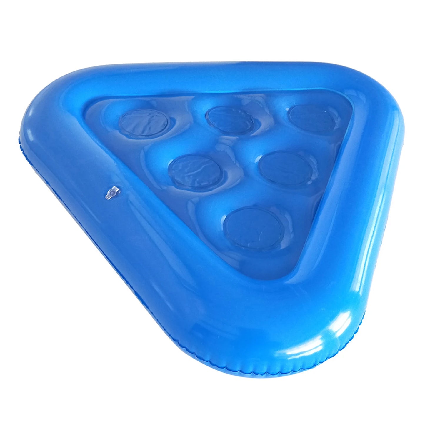 55cm Triangle Swimming Pool Float Beer Table Drinking Cooler Summer Inflatable Coaster Table Beer Tray Pool Party Cup Holder