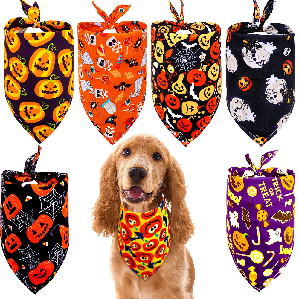 60pcs Dog Bandanas Bulk Wholesale Spring Summer Animals Supplies Dog Items Pet Supplies Pets Free Shipping Big Dog Accessories