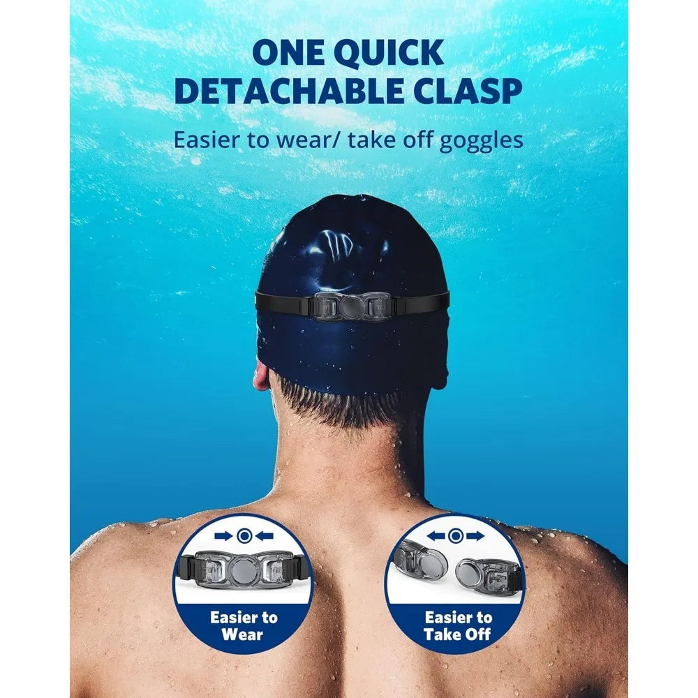 Aegend Swim Goggles, Swimming Goggles No Leaking Full Protection Adult Men Women Youth