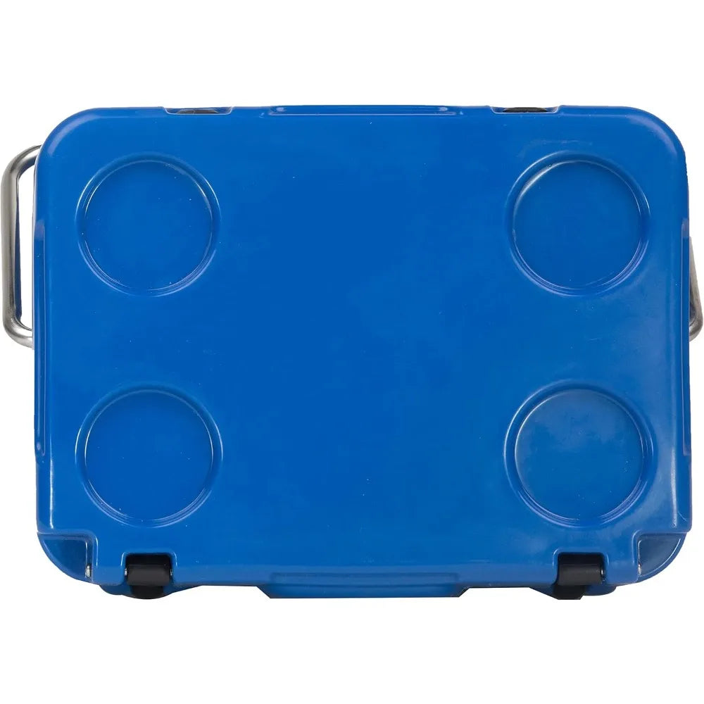 Premium Insulated Rotomolded Cooler for Everyday Use, Small Ice Chest Ideal for Tight Spaces, Soccer Games, and More