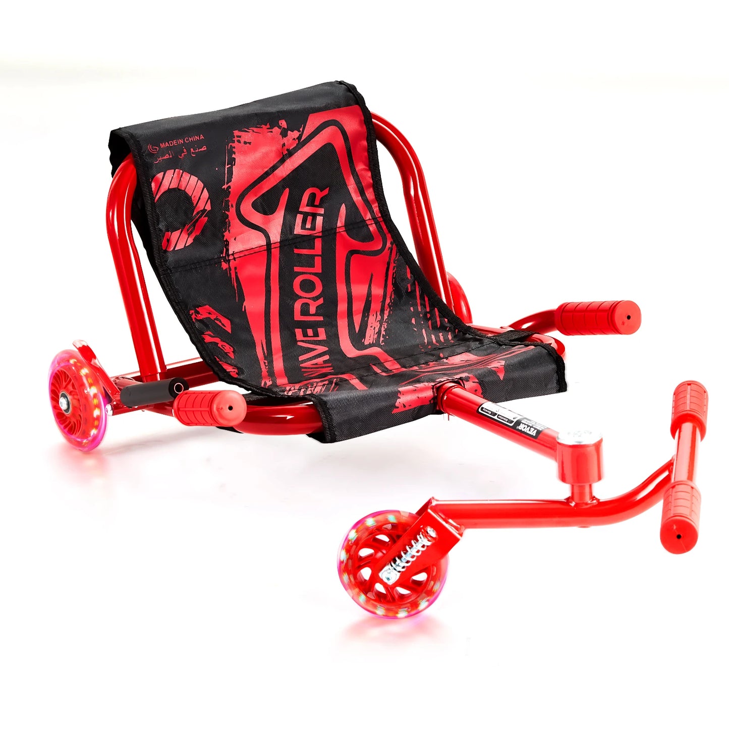 SucceBuy 132/198lbs Kids Ride on Scooter Swing Side-to-Side Powered by Zig-Zag Motion Drifting Outdoor Sport Toys for Children