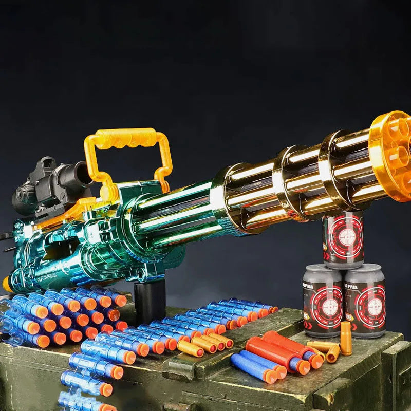 Big Pineapple Toy Soft Bullet Gun, Manual/electric Operation Mode, Suitable for Outdoor Games